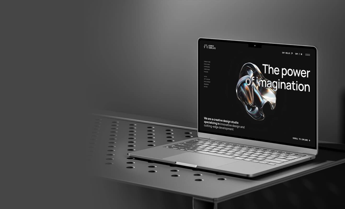 Azurio Template Sample Image